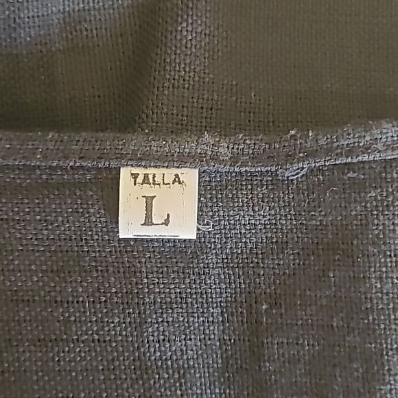 MULTICOLOR Black Multicolor V-Neck Textured Sleeveless Vest Pockets - Large - Picture 7 of 10